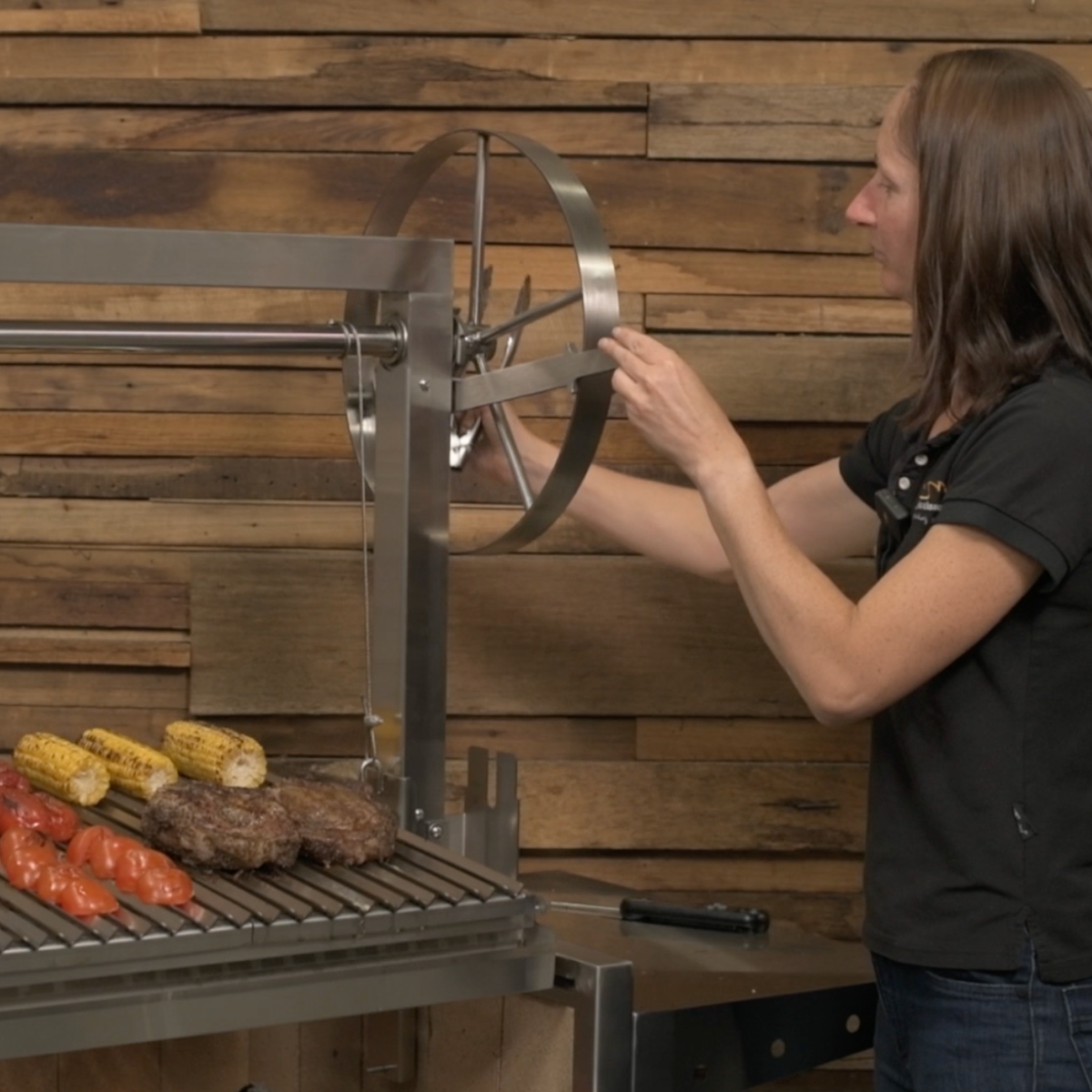 Parrilla BBQ Wheel