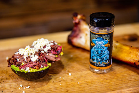 This photo shows a Perfectly Smoked Beef Shin