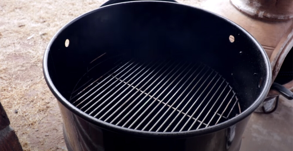 This image shows a Pit Barrel Cooker 