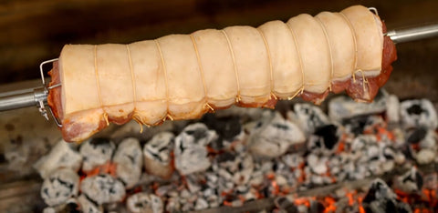 Pork Belly in the Spit Rotisserie