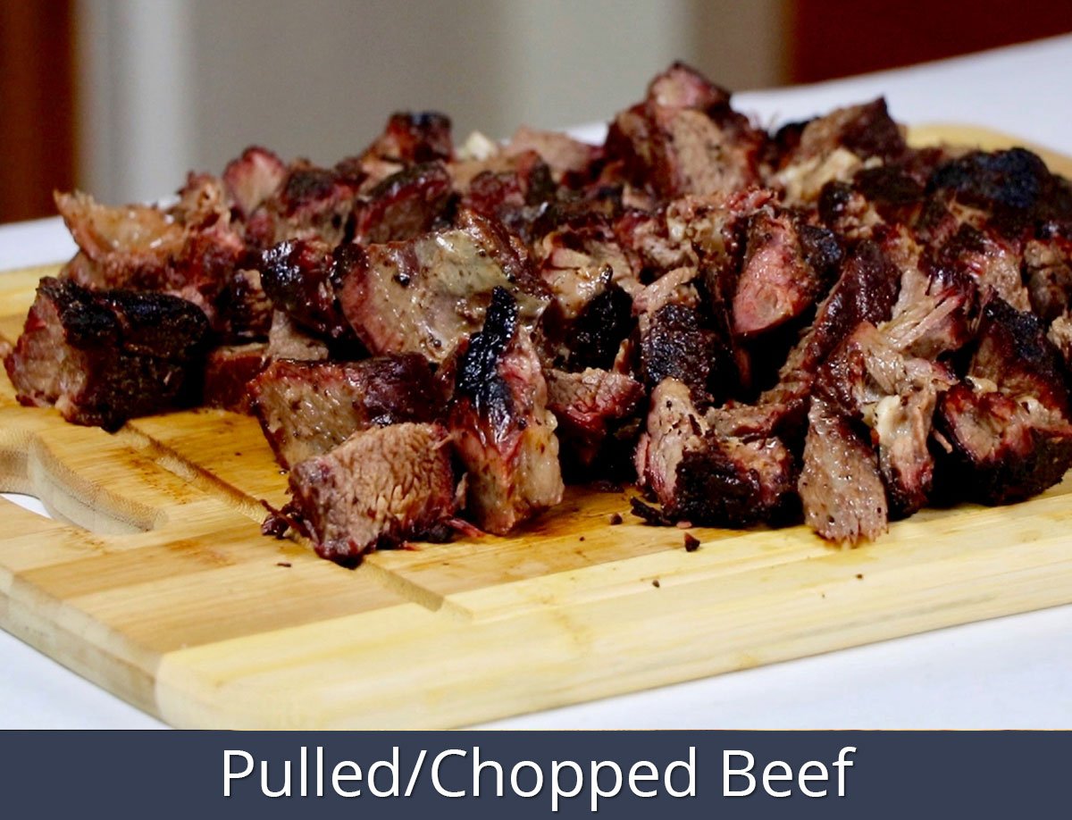 This image shows chooped beef