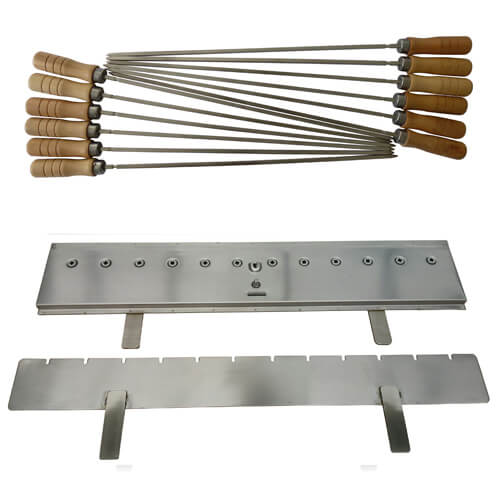 Kebab Rotating Gear Mechanism 5mm - Stainless Steel - Flaming Coals Kebab Rotating Gear Mechanism 5mm - Stainless Steel - Flaming Coals