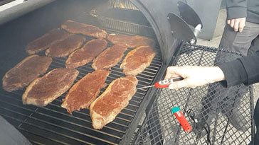 reverse sear steaks