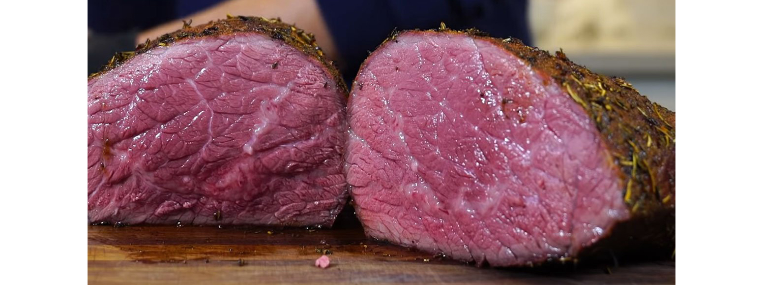 This image shows a roast beef
