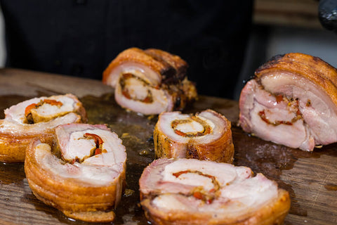 Sweet Pork Loin with a Maple Bourbon Glaze