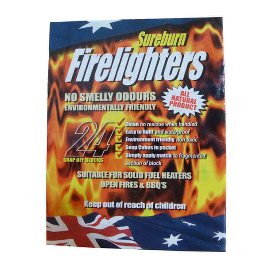 Charcoal Firelighters 24pk