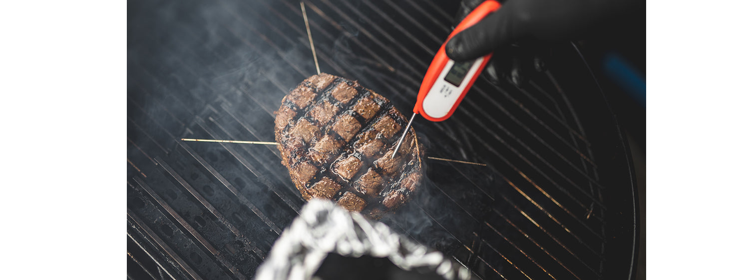 SCA Steak cooked on Weber Grill Grates