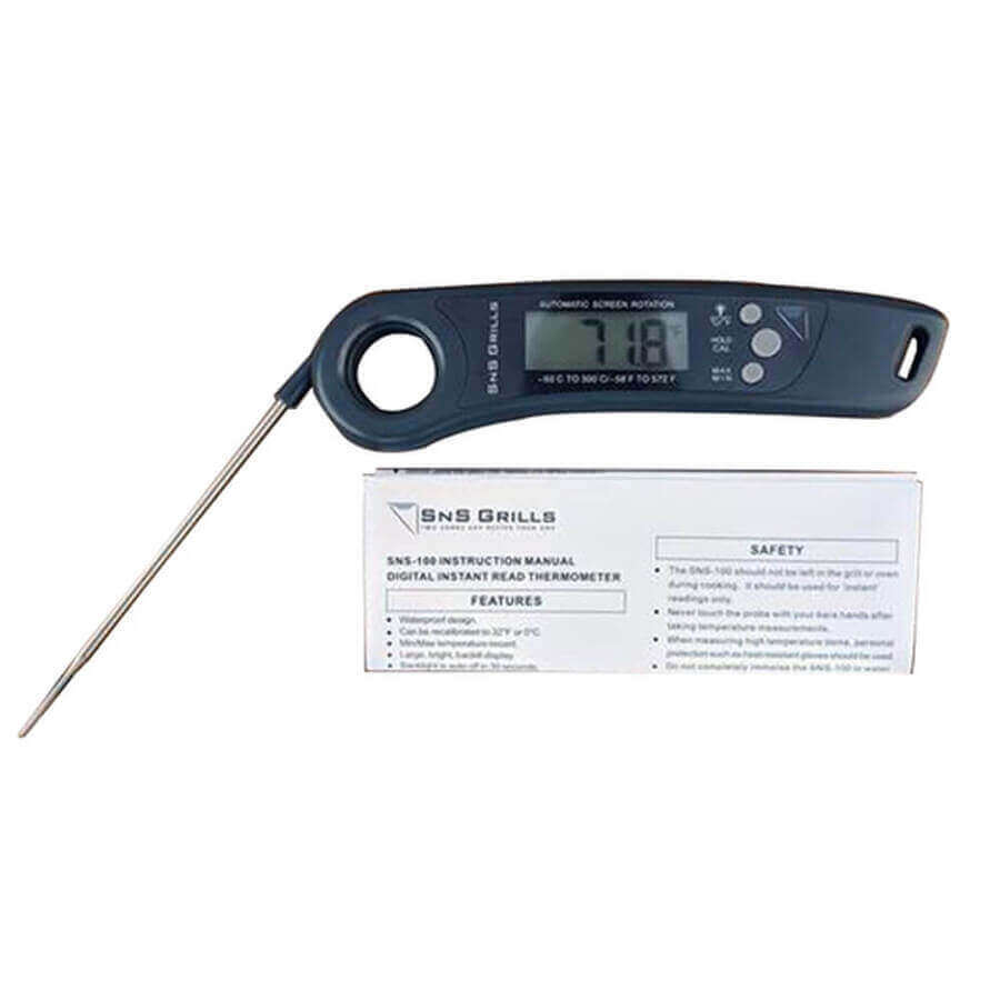 This image shows a SNS Grills Instant Read Digital Cooking Thermometer