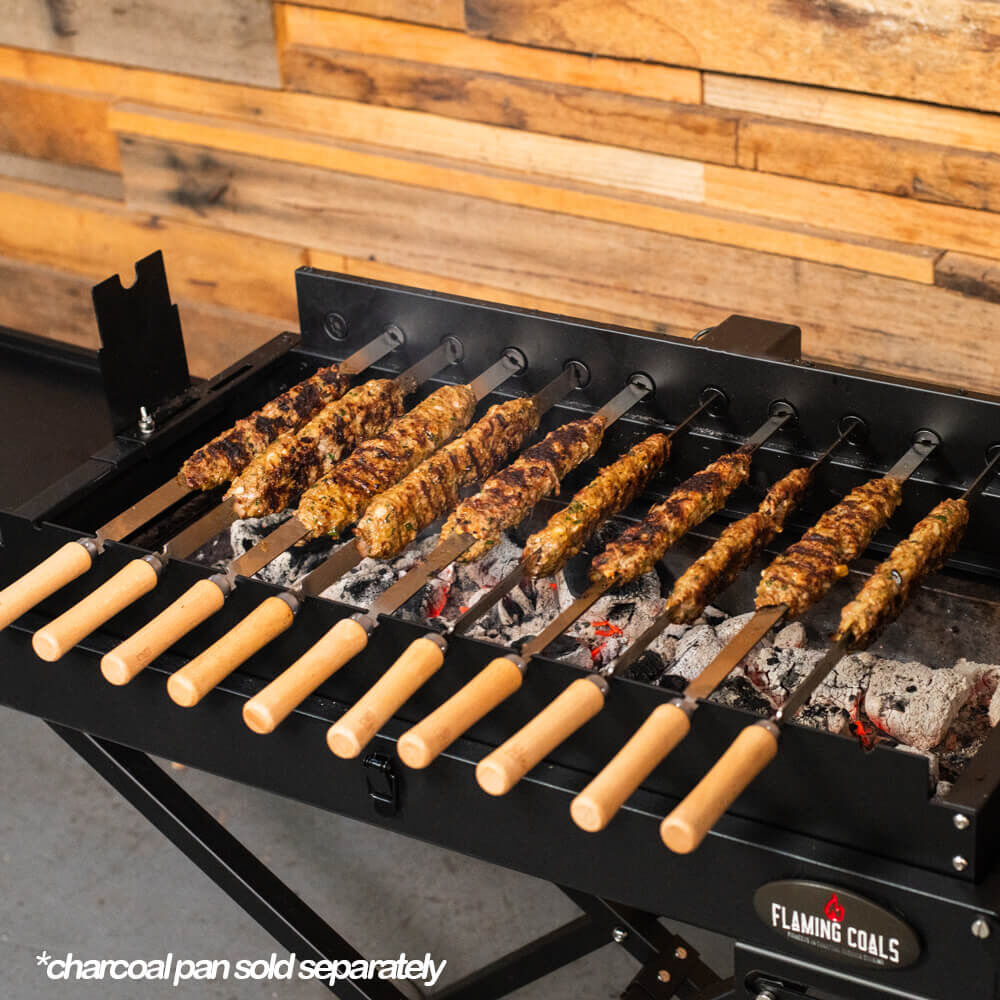 Mangal Charcoal Grill - Portable Shashlik BBQ