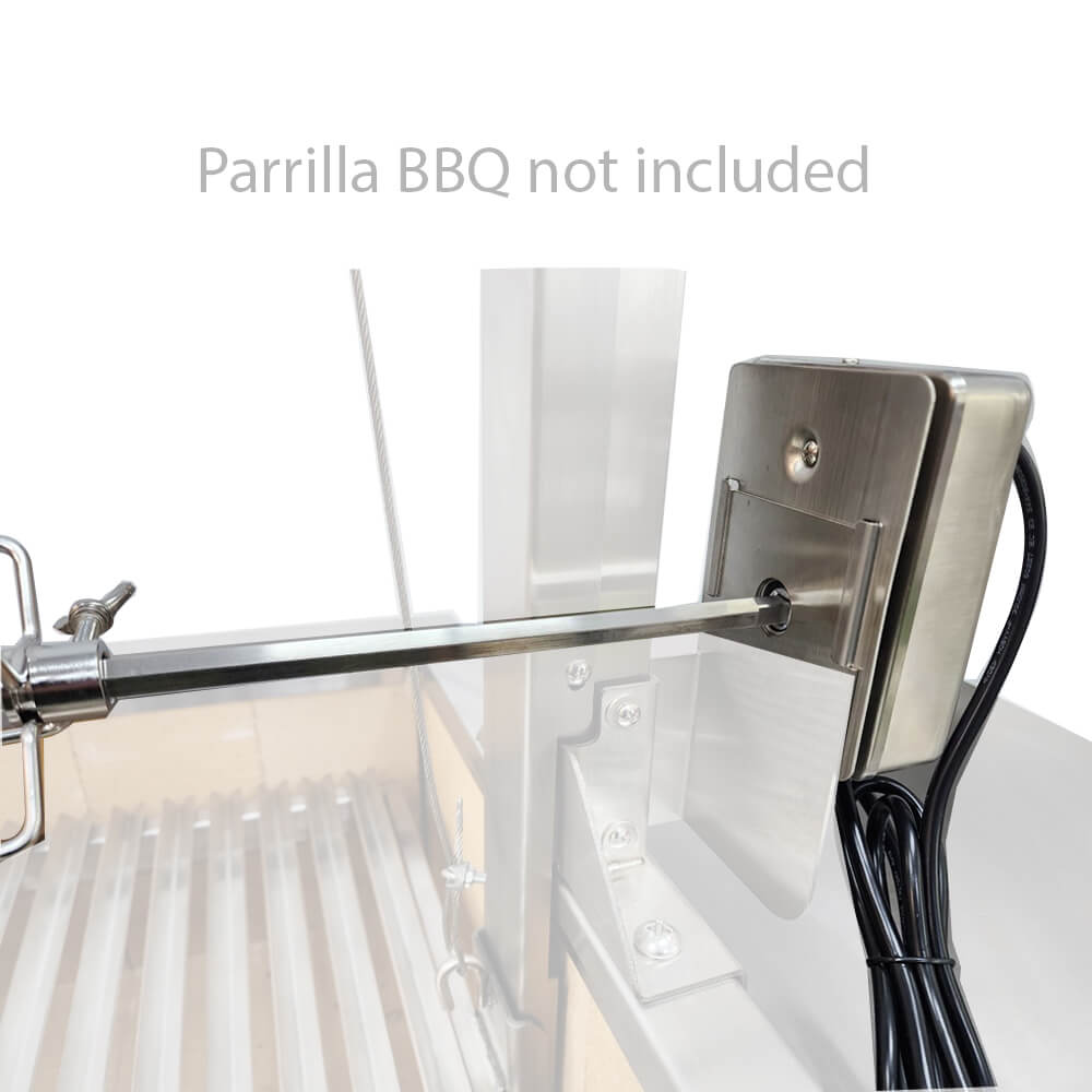 Rotisserie Kit to suit Flaming Coals Parrilla BBQ (PAR610CP) Rotisserie Kit to suit Flaming Coals Parrilla BBQ (PAR610CP)