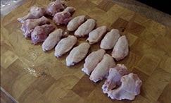 Salt and Vinegar Chicken Wings Procedure 1
