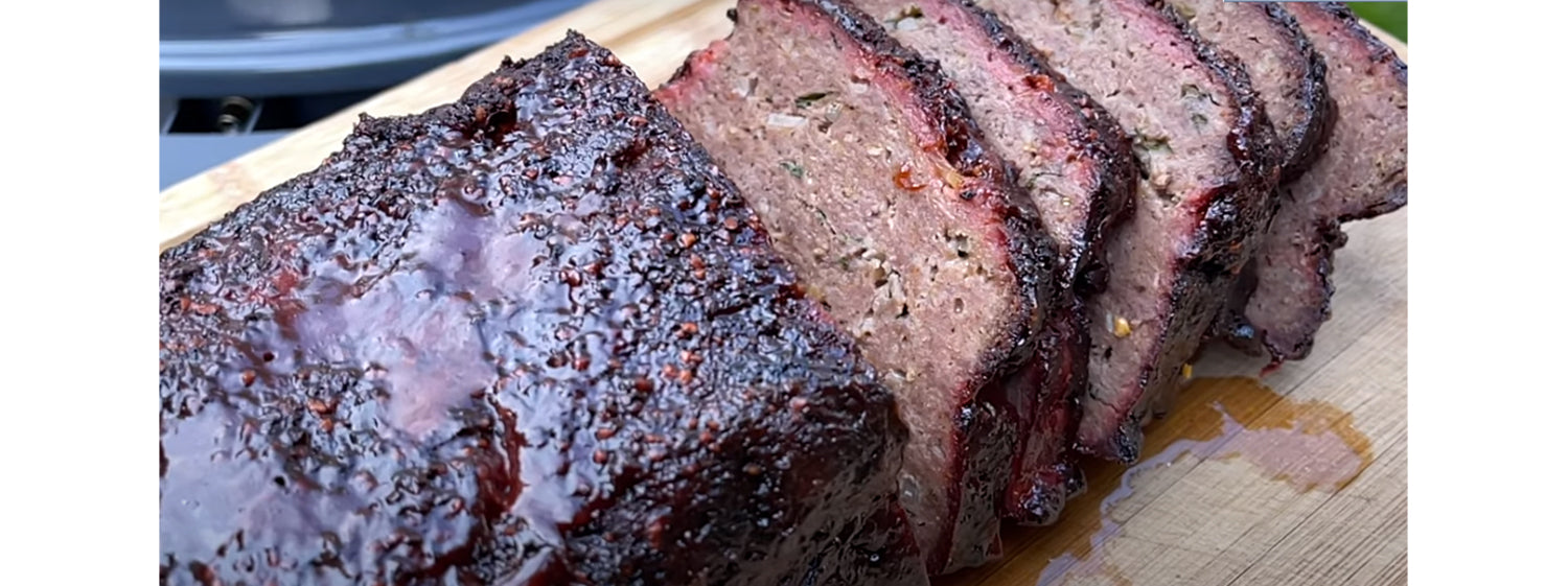 This image shows a sliced meatloaf