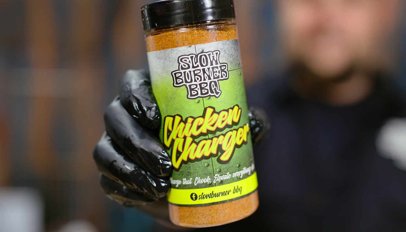 This image shows Slow Burner Bbq Chicken Charger Rub