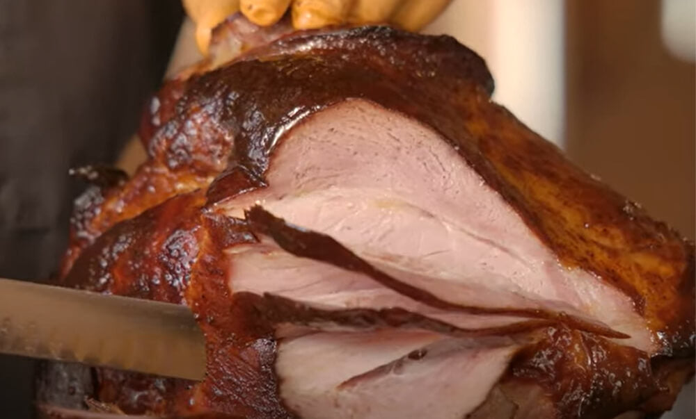 A Simple Smoked Ham Recipe