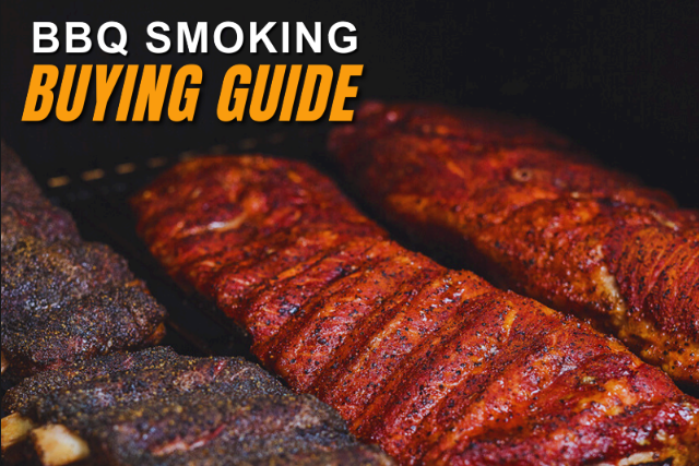 Smoked ribs on the grill