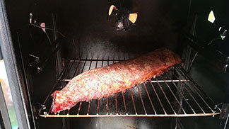 Smoking - Pork Ribs in a Gas Smoker