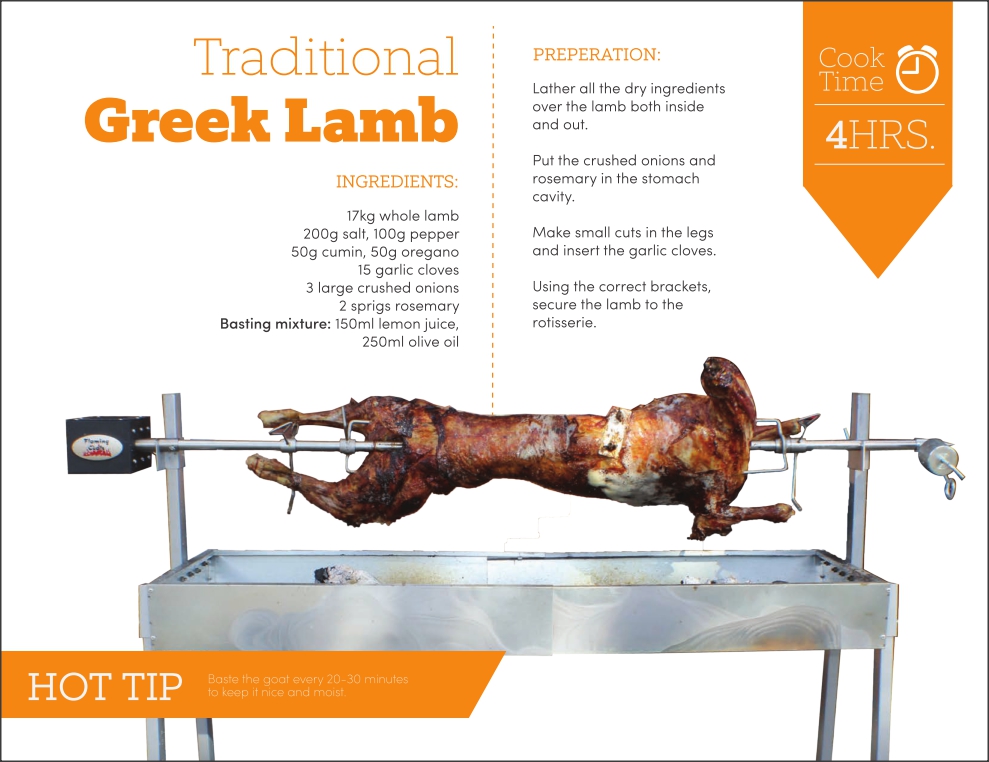 Whole Lamb on a Spit recipe