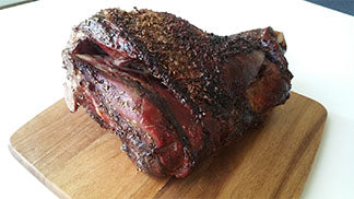 Spit Roasting Leg of Lamb