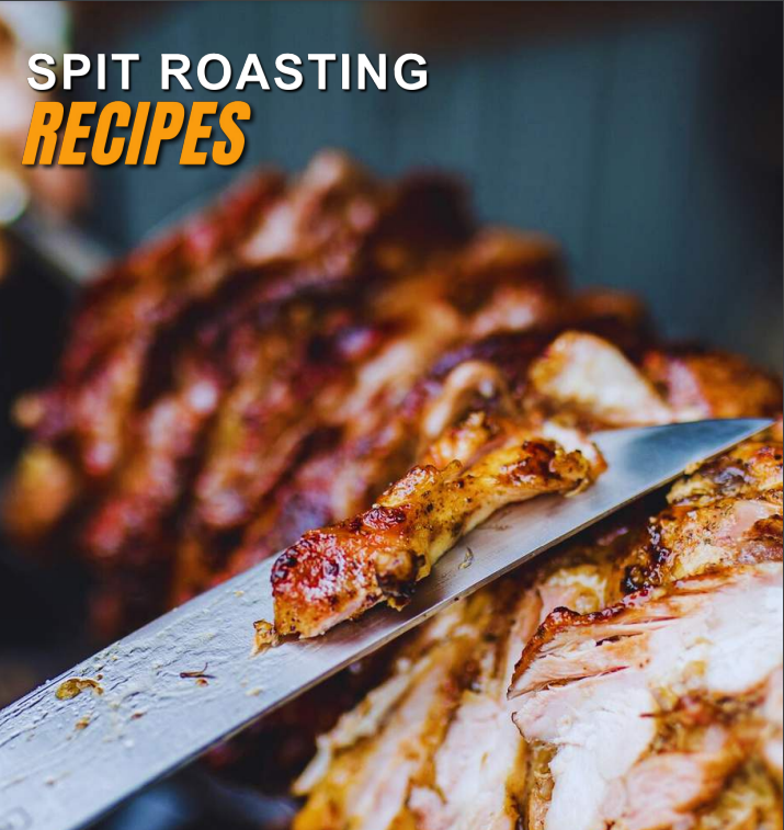 Free spit roasting recipe booklet from BBQ Spit Rotisseries