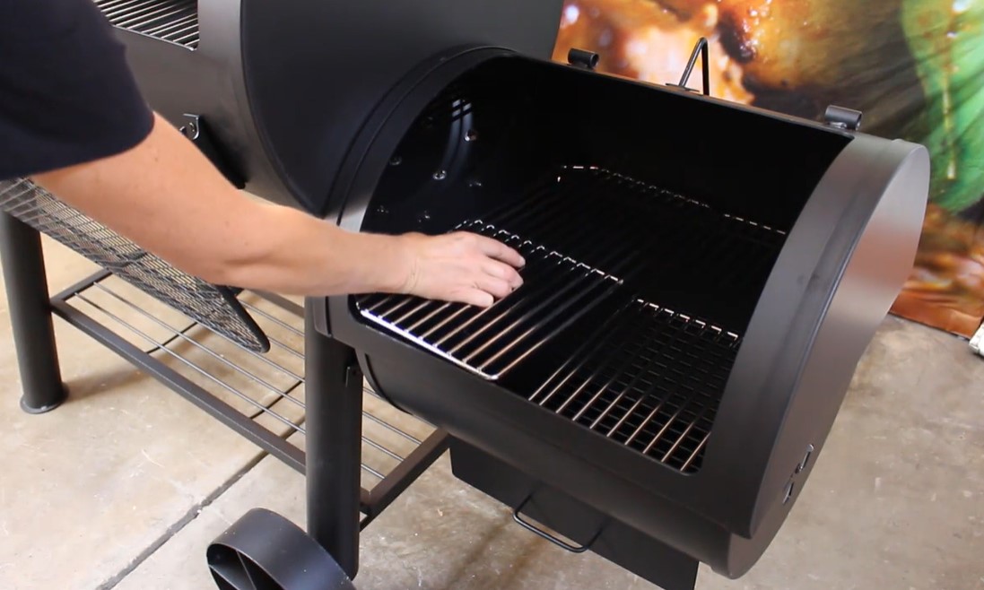 this image shows the Stainless Steel Grills For Offset Smoker Firebox x 2 