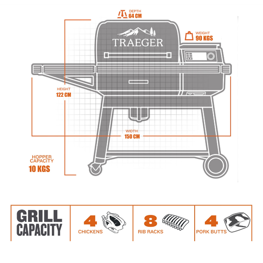 This_image_shows_Traeger_ironwood_Black_specification