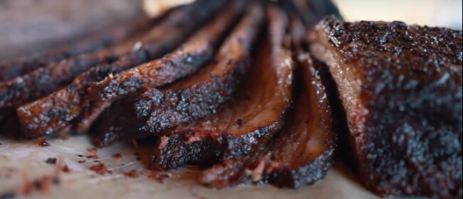 This photo shows an Ultimate Smoked Brisket