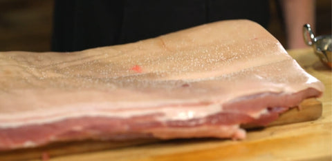 Adding kosher Salt to Pork 
