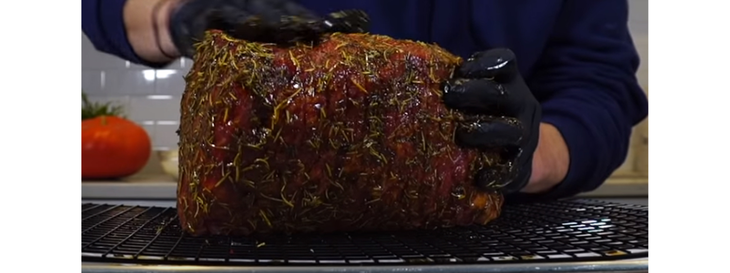 This image shows a bottom roast beef