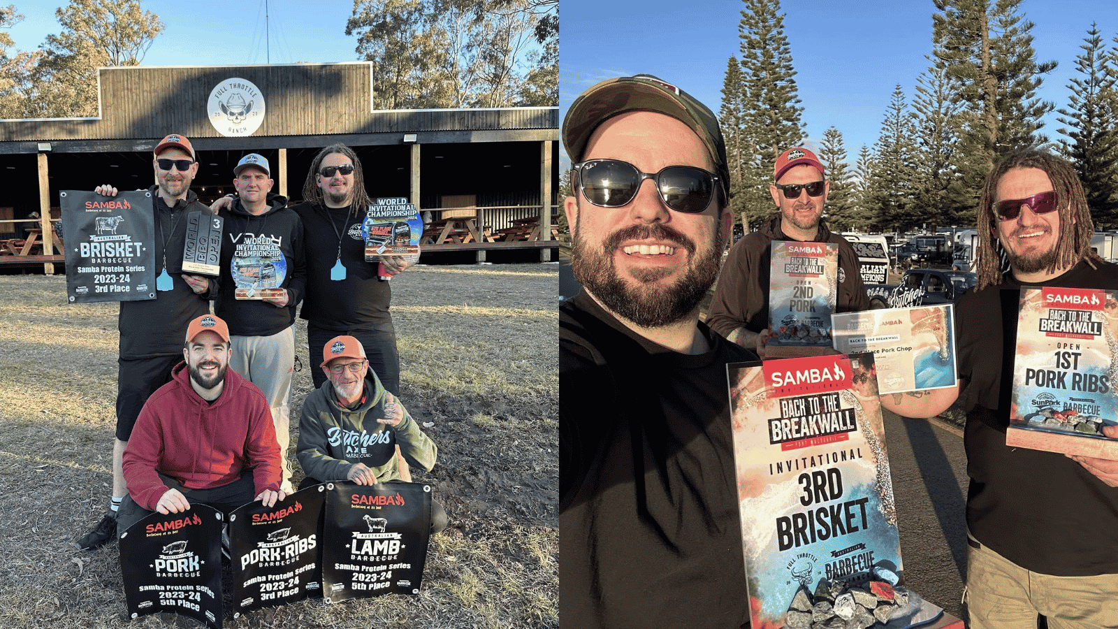 Butchers Axe BBQ championship cooks