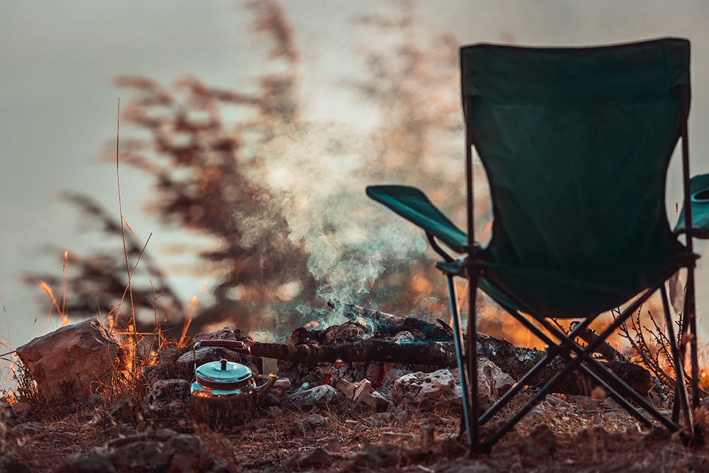 This image shows a camping chair