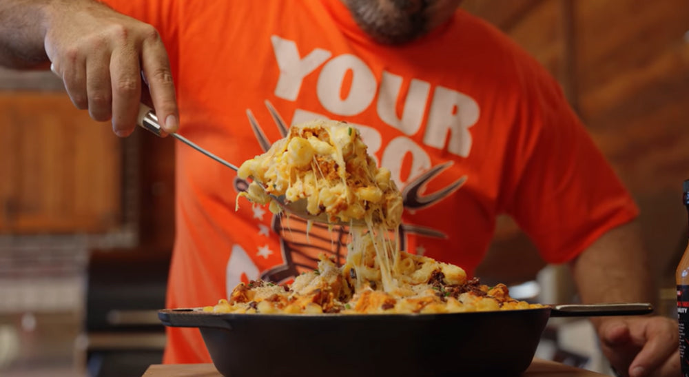 This image shows delicious mac and cheese