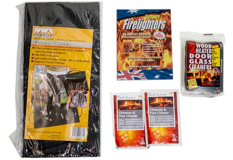 This image shows wood firelighters