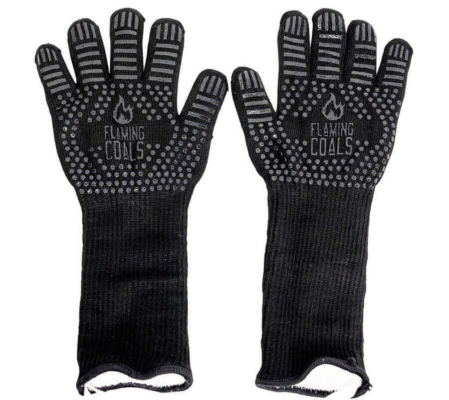 This image shows heat resistant gloves