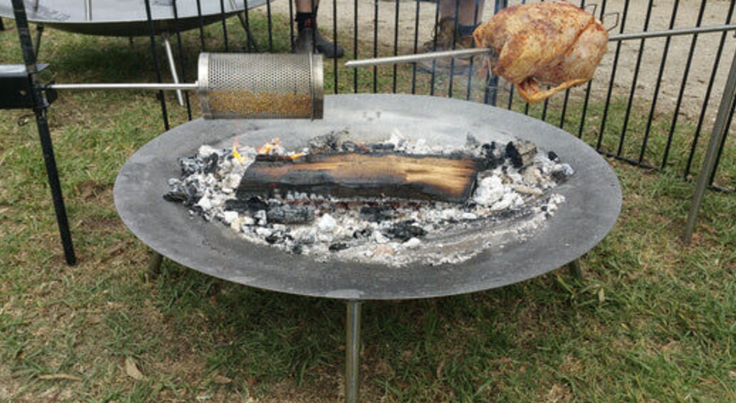 Auspit Stainless Steel Fire Pit Dish 750