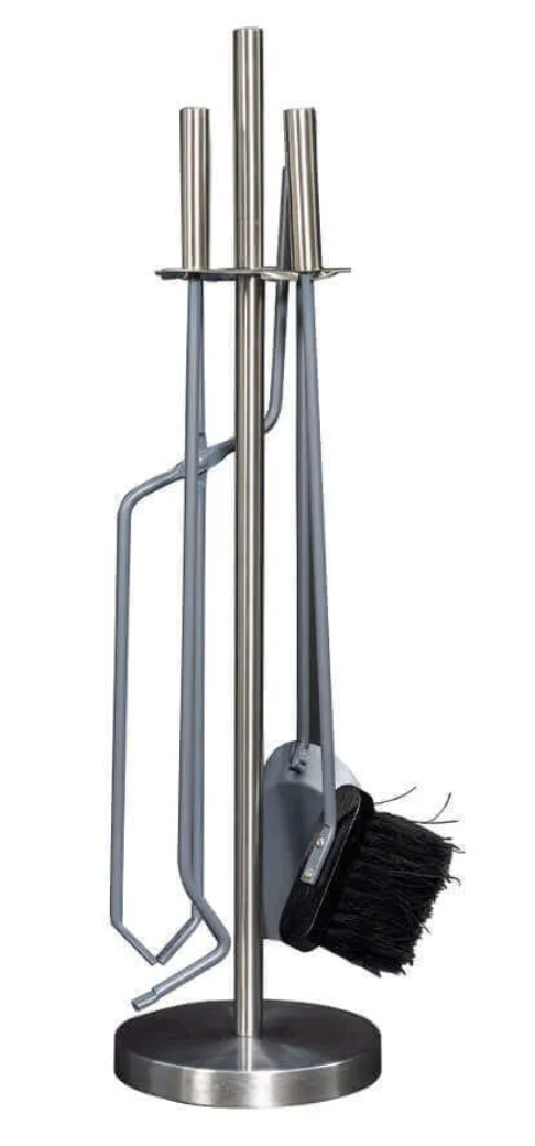 Closer look at the 4-piece Fire Tool Set with Stand by Fireup