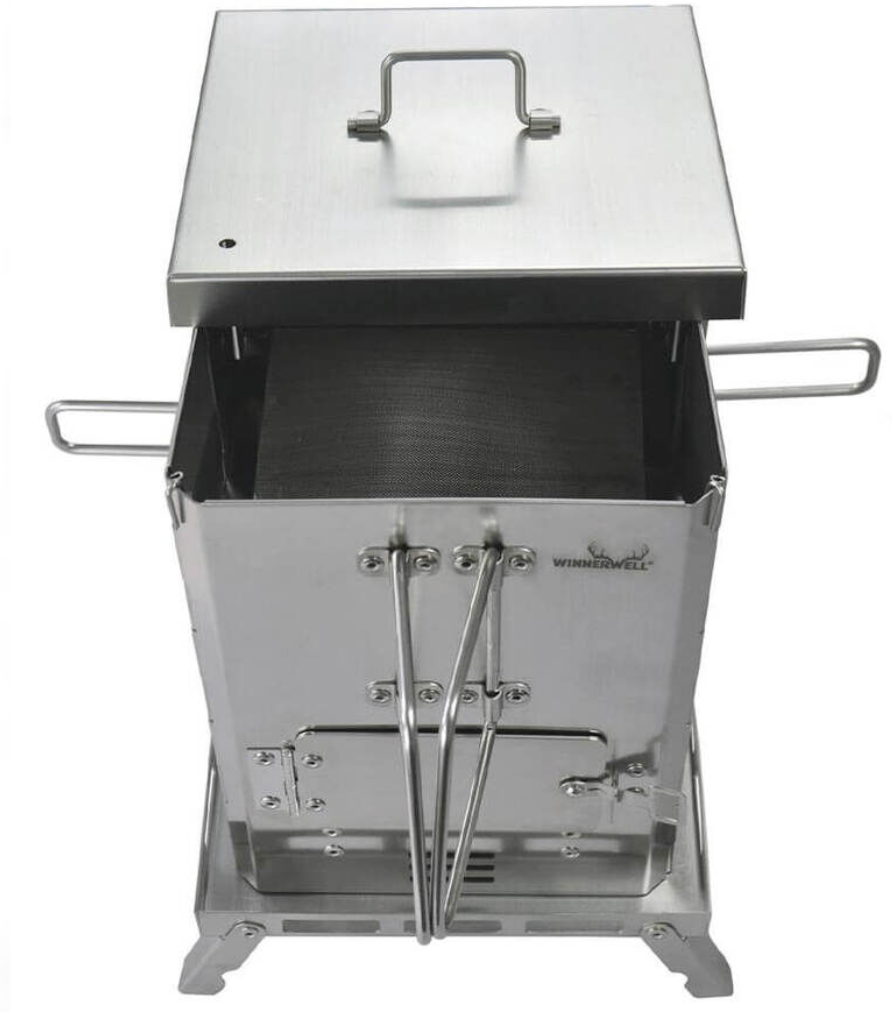 Closer look at the Winnerwell Mini Multi-Functional BBQ Smoker