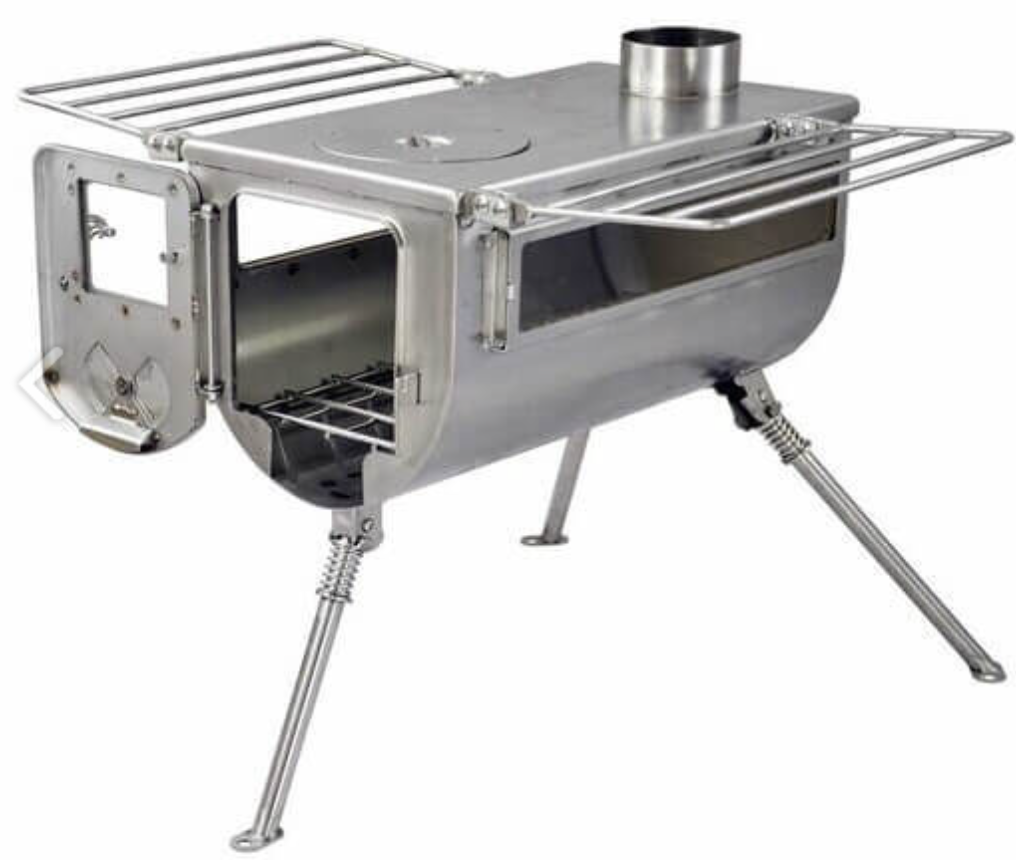 Closer look at the Winnerwell Woodlander Double View 1G L-sized Cook Camping Stove