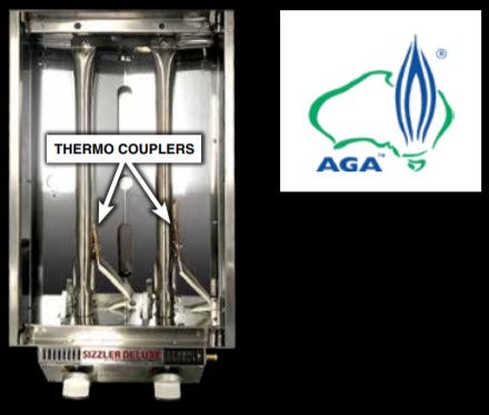 Sizzler Deluxe High Lid BBQ + Rack