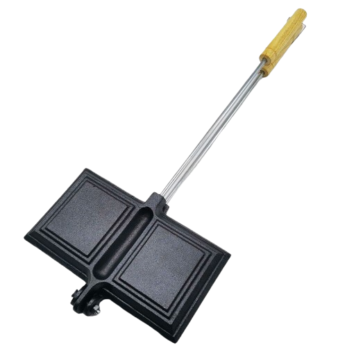 Jumbo Double Jaffle Iron – Cast Iron