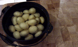 Roast Legendary Potatoes on Auspit Spitmate Procedure 1