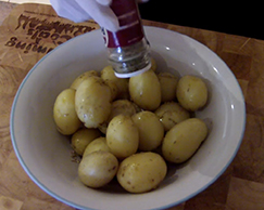Side Dish Parboil Potatoes