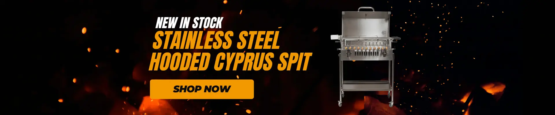 Hooded Cyprus Spit | Stainless Steel