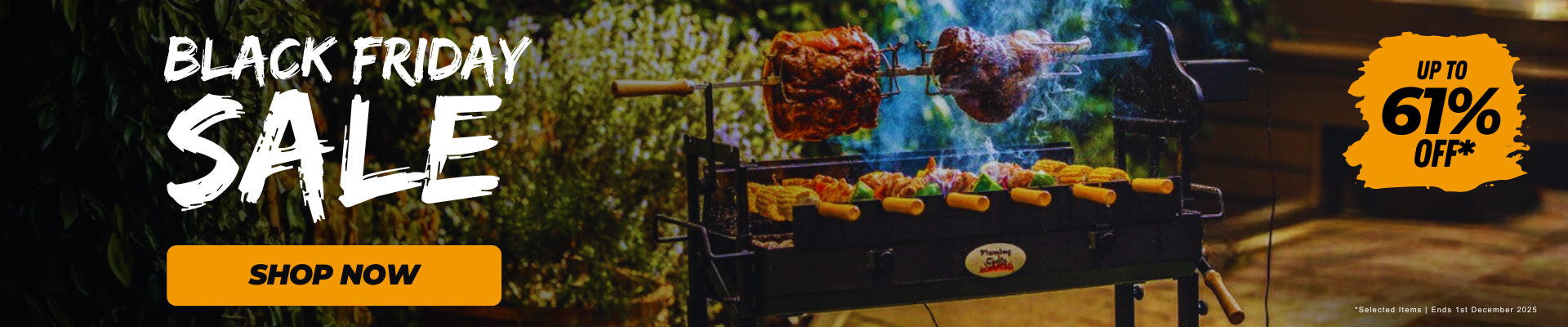 BFCM Sale 2025 - Desktop Banner