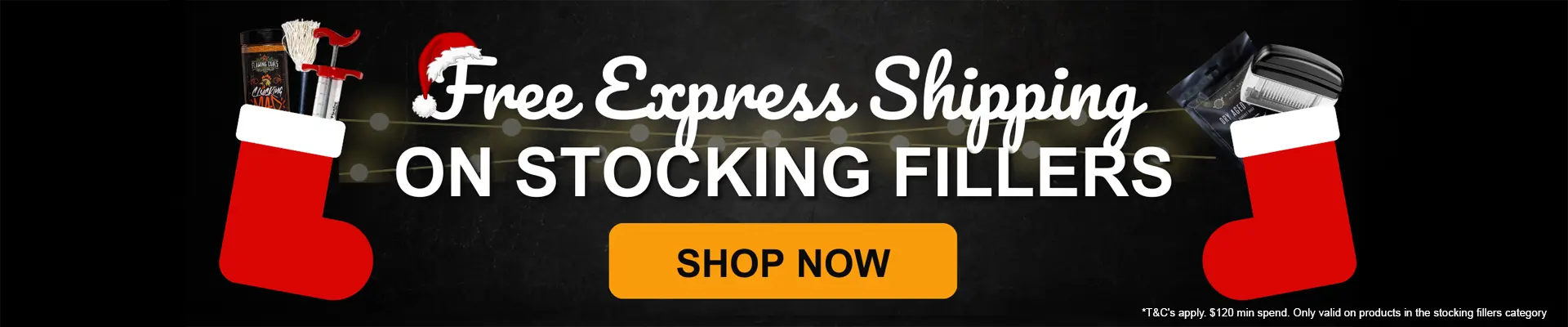 Stocking Fillers - Desktop Banner