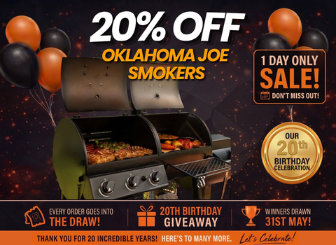 Mobile - Oklahoma Joe - BSR 20th Bday Sale