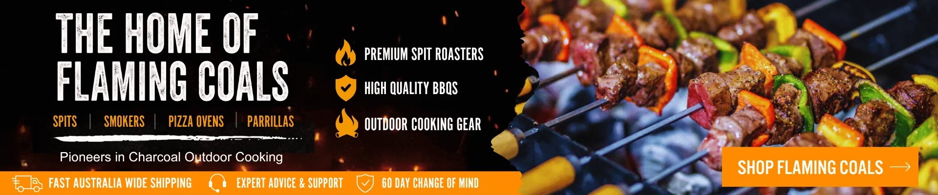 Desktop Banner - The Home of Flaming Coals