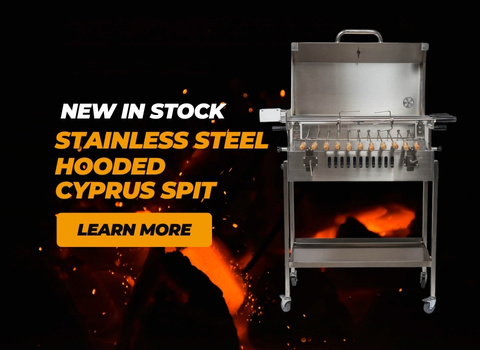 Hooded Cyprus Spit | Stainless Steel - Mobile Bann