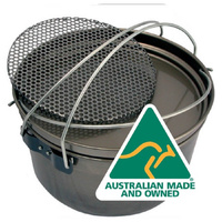 Spun Steel Camp Oven 12"