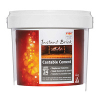 Instant Brick Castable Cement by Fire Wise