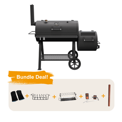 Highland Offset Smoker | Oklahoma Joe's Smoker Bundle